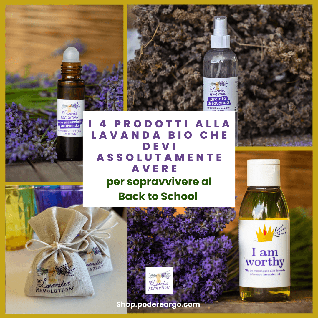 I 4 prodotti alla lavanda bio che devi assolutamente avere per sopravvivere al Back to School