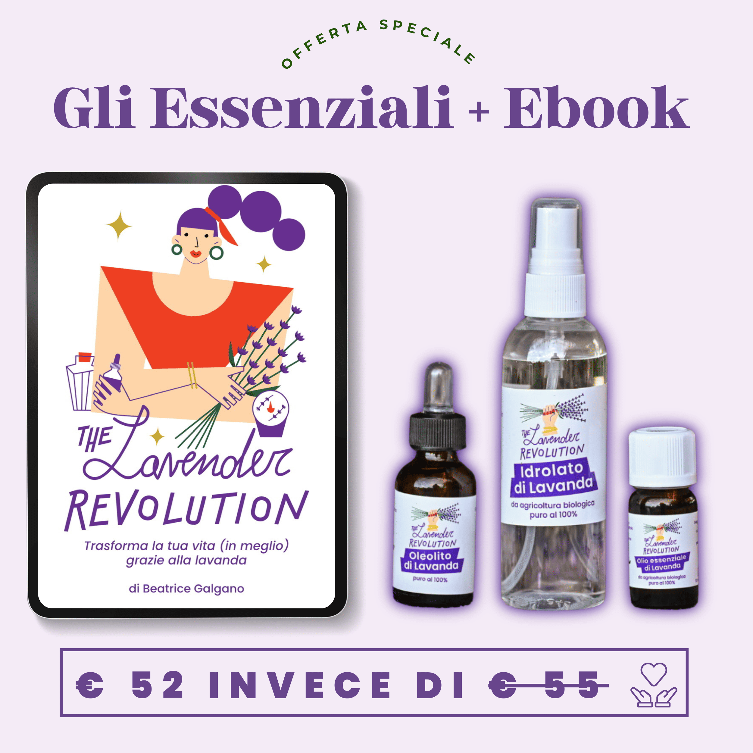 Gli Essenziali e l'Ebook "The Lavender Revolution"