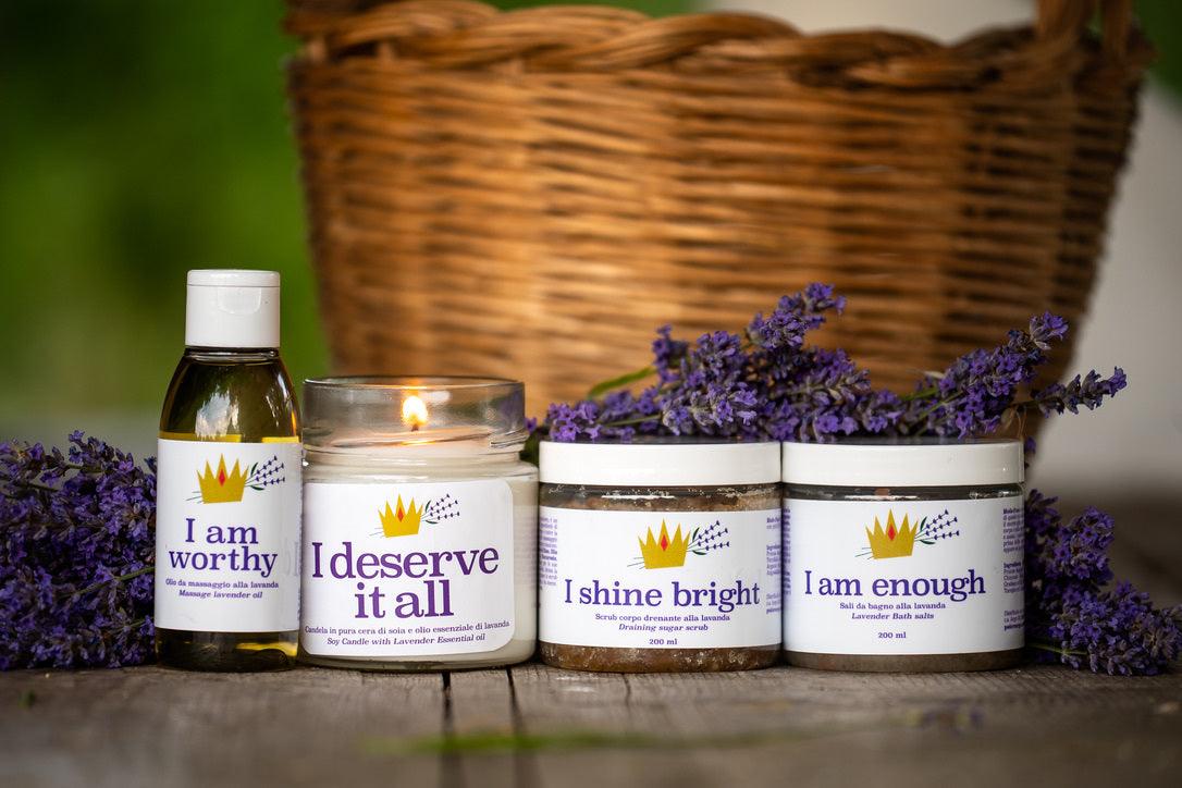 Cosmetici naturali alla lavanda The Lavender Revolution Queen