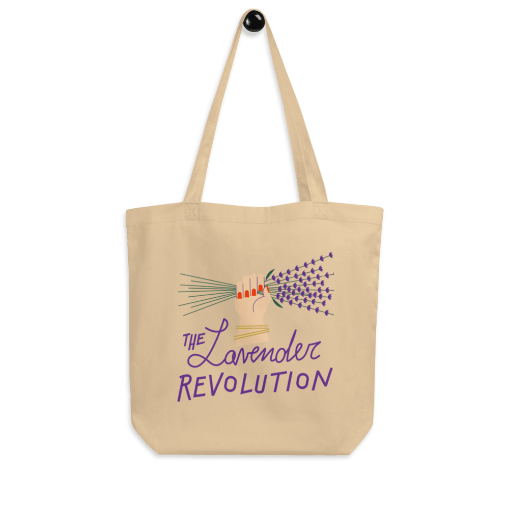 Tote bag ecologica The Lavender Revolution