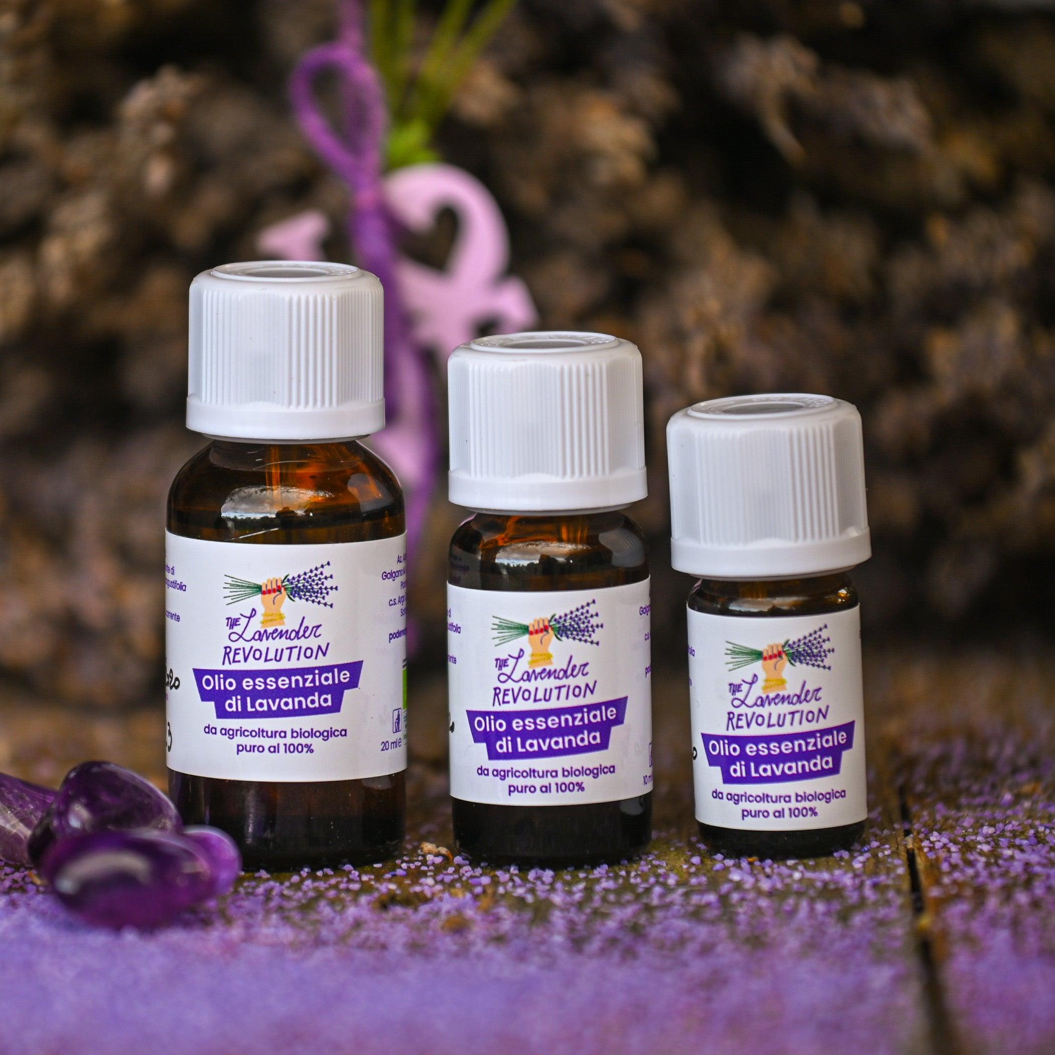 Olio Essenziale di Lavanda Bio 10 e 20 ml | The Lavender Revolution – Podere Argo