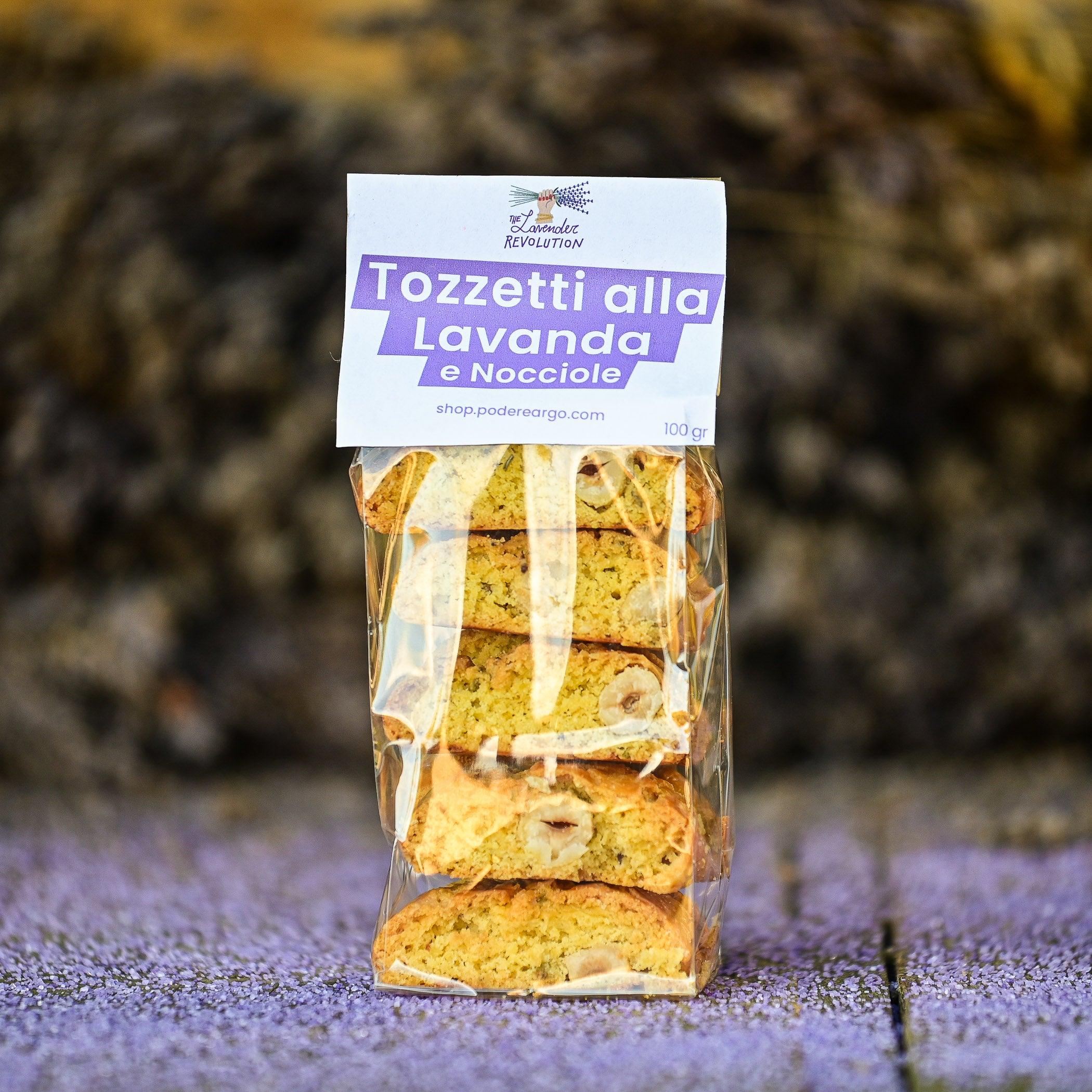 Tozzetti lavanda e nocciole 100 gr.