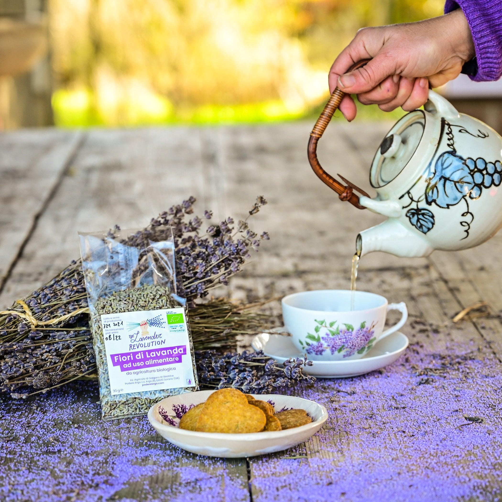 Frollini alla lavanda biologica