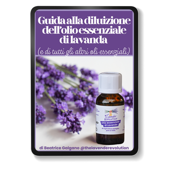 Guida gratuita alla diluizione dell'olio essenziale di lavanda