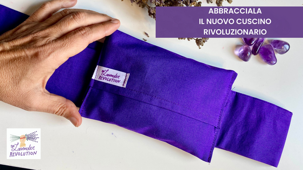 AbbracciaLa il cuscino rivoluzionario della Lavender Revolution