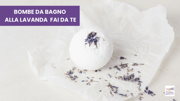 Bombe da bagno alla lavanda fai da te