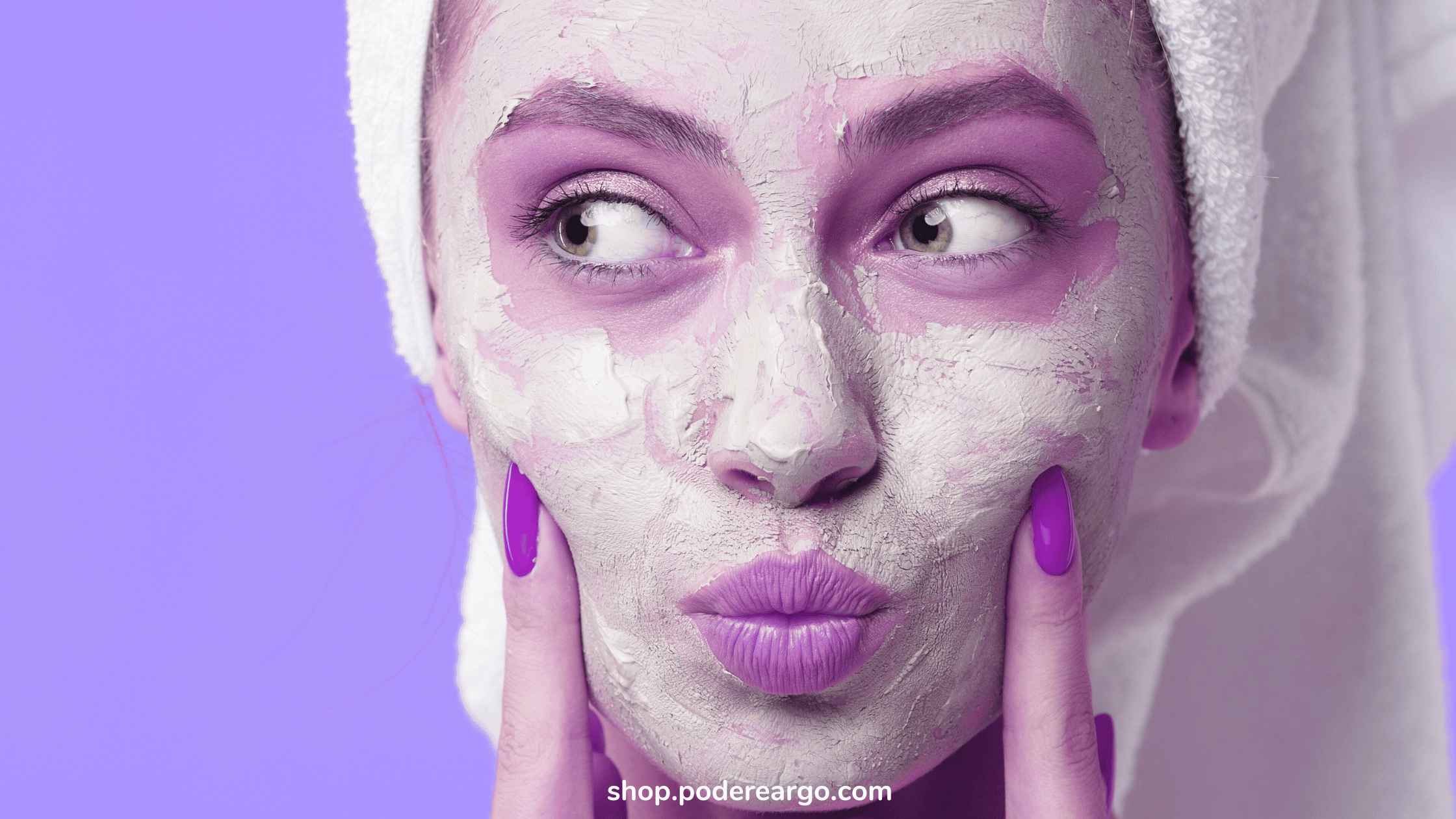 Maschera viso detox e illuminante fai da te alla lavanda