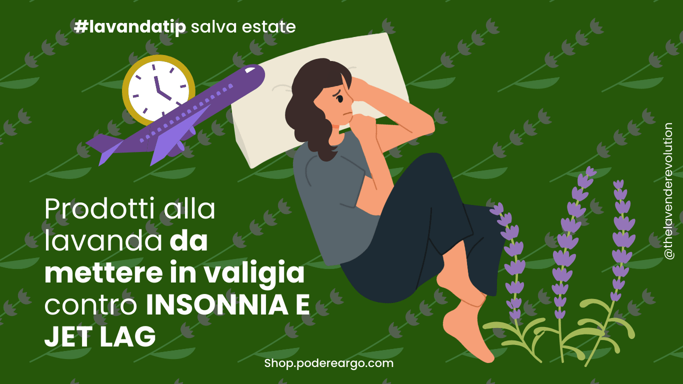 I prodotti alla lavanda che ti aiutano in caso d'insonnia o jet lag
