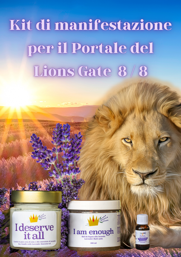 Il Rituale ed il Kit lavandoso per manifestare i tuoi desideri durante il Lions Gate