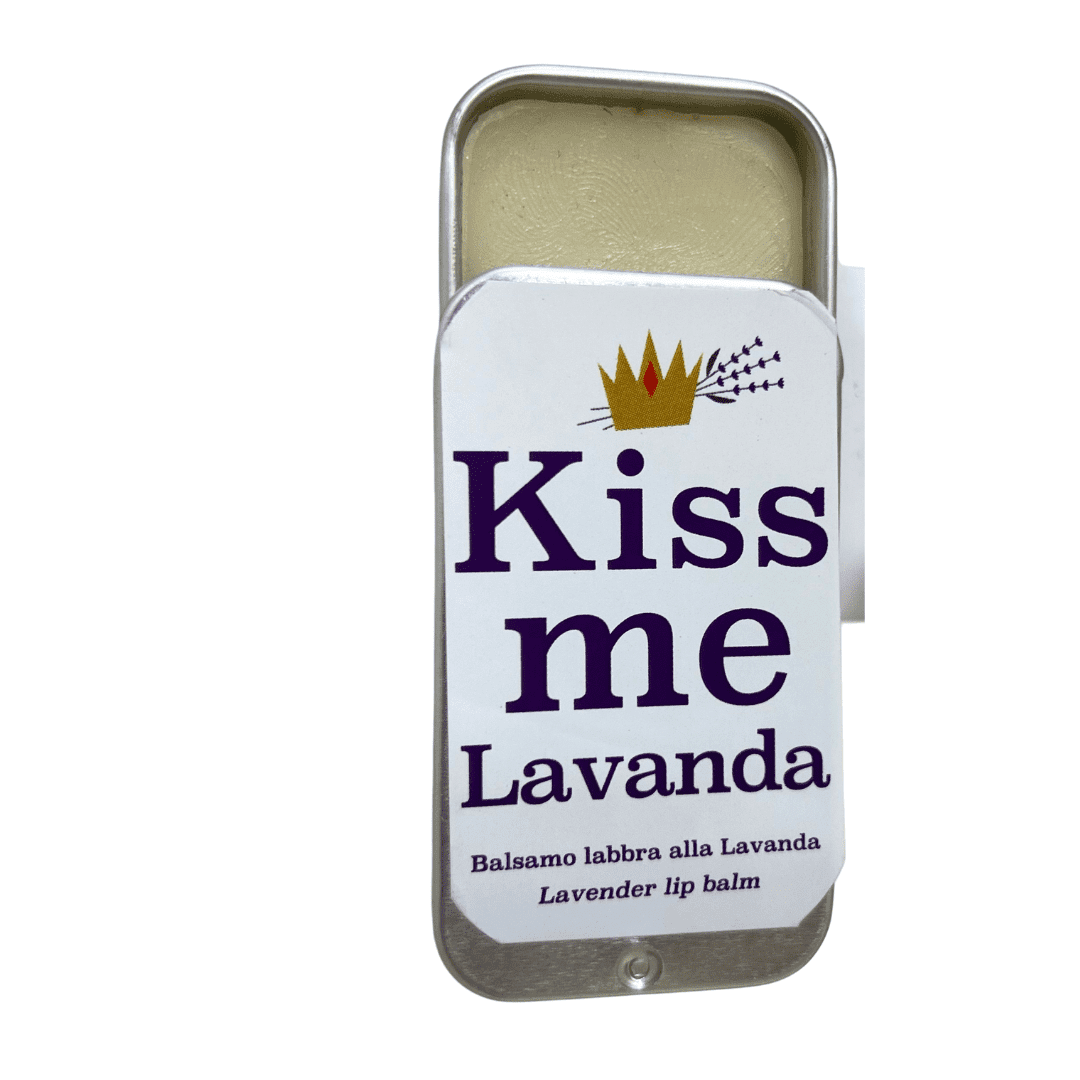 Balsamo naturale labbra alla lavanda Kiss me Lavanda 