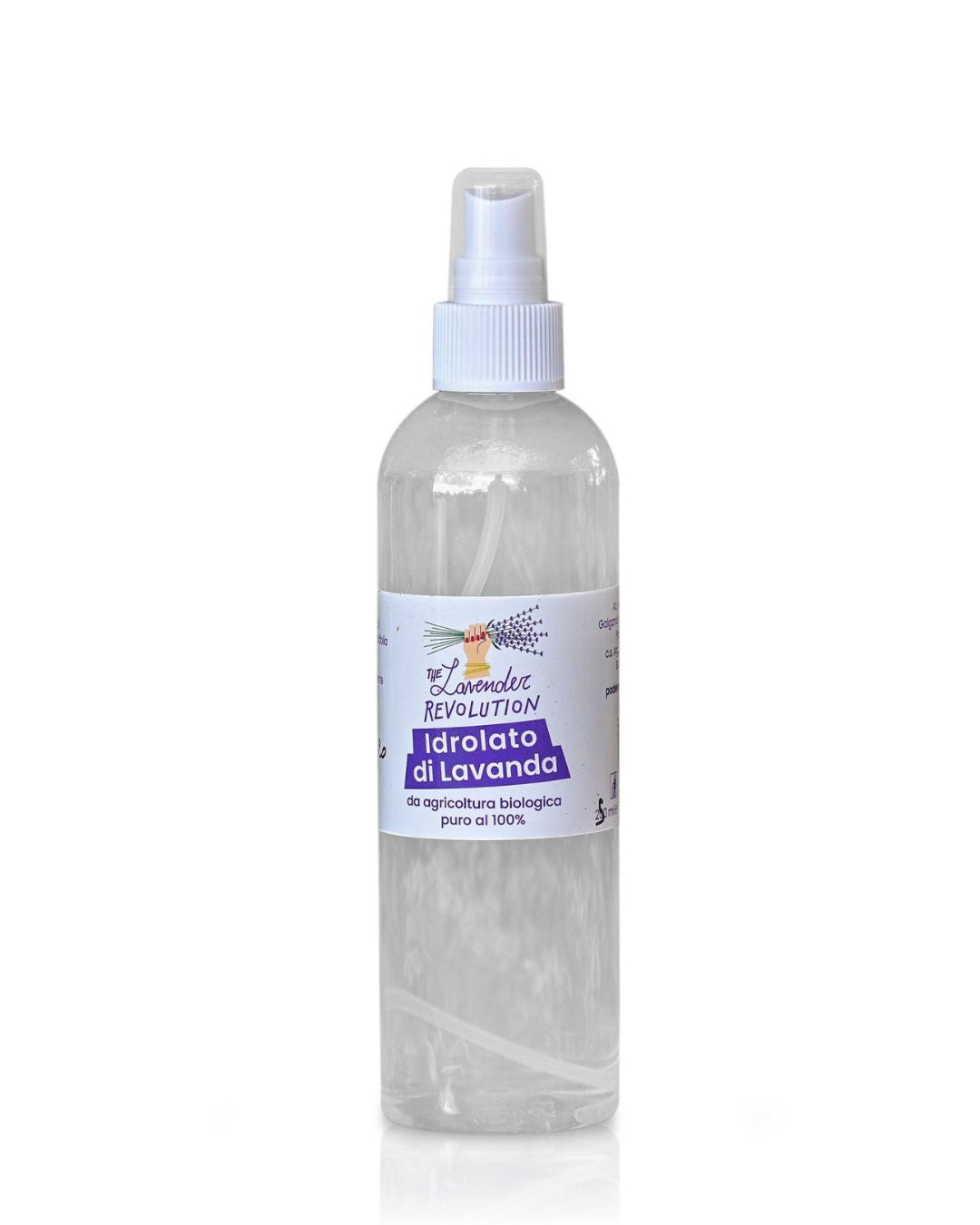 Idrolato di lavanda bio con vaporizzatore 250 ml The Lavender Revolution 