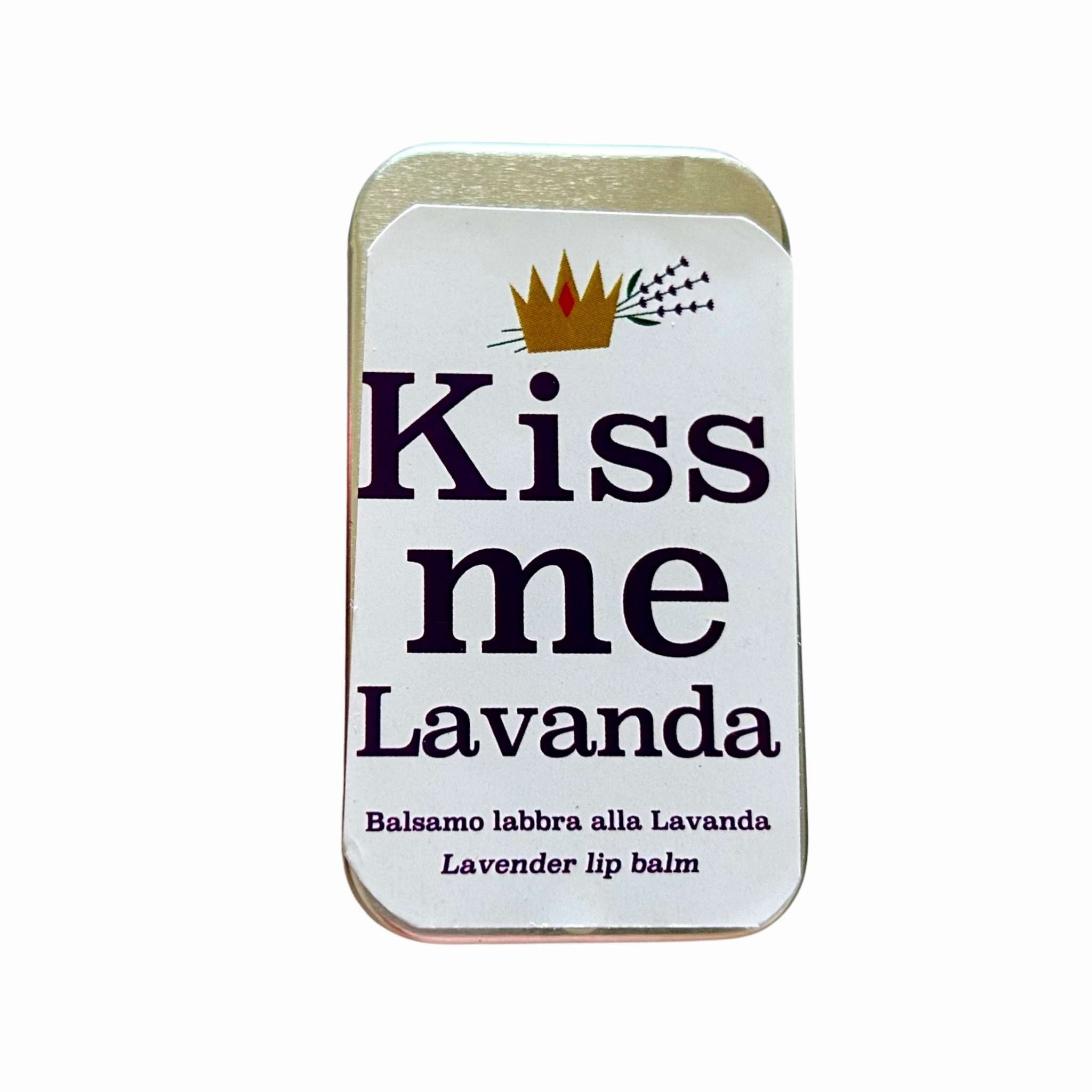 Balsamo labbra naturale alla lavanda unisex 10 ml in vasetto click-top