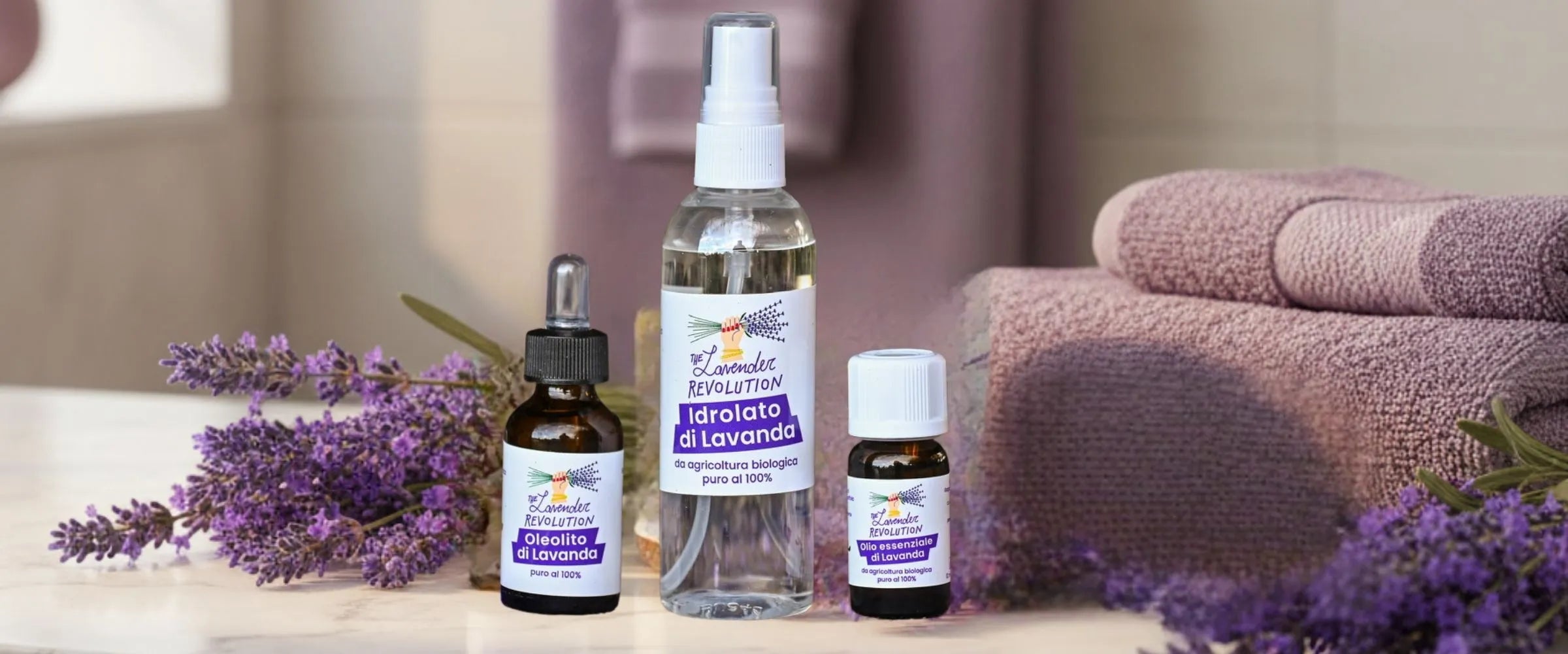 Bestseller lavanda bio Podere Argo - Olio essenziale, idrolato e oleolito certificati biologici Toscana
