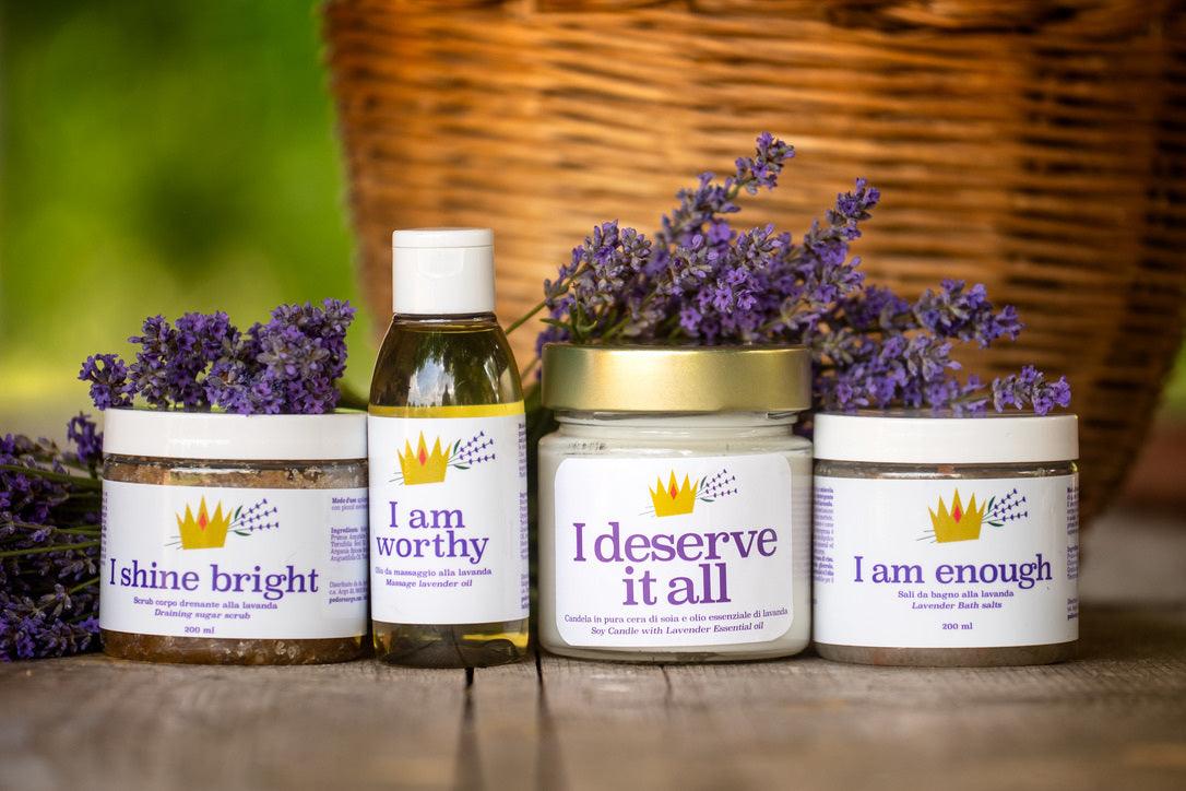 Cosmetici naturali alla lavanda The Lavender Revolution Queen 