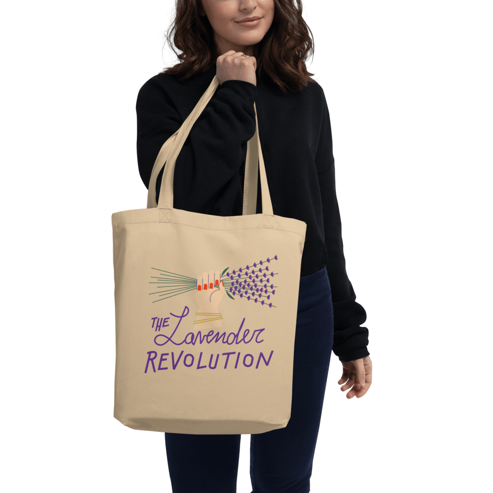 Tote bag ecologica The Lavender Revolution