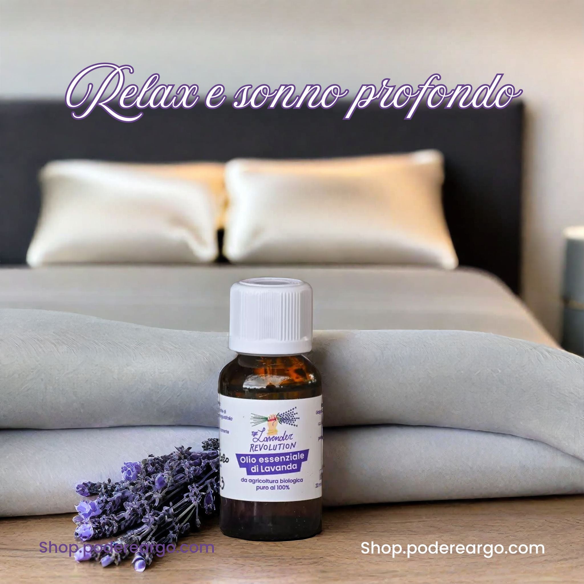 olio essenziale di lavanda bio 5 ml in diffusore per aromaterapia e relax