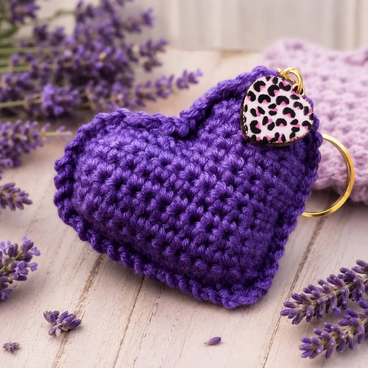 Workshop Uncinetto Profumato di Lavanda – Crea il tuo Cuore Portachiavi