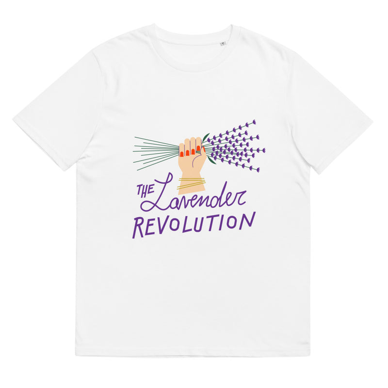Maglietta unisex in cotone biologico - The Lavender Revolution Info
