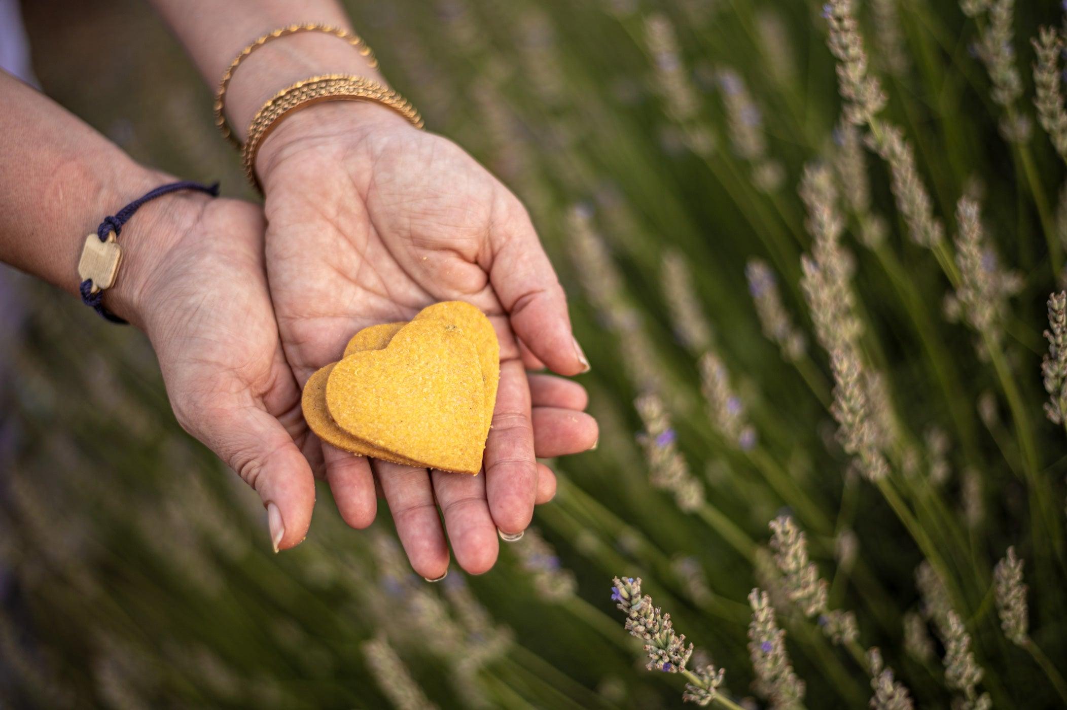 Frollini alla lavanda biologica 